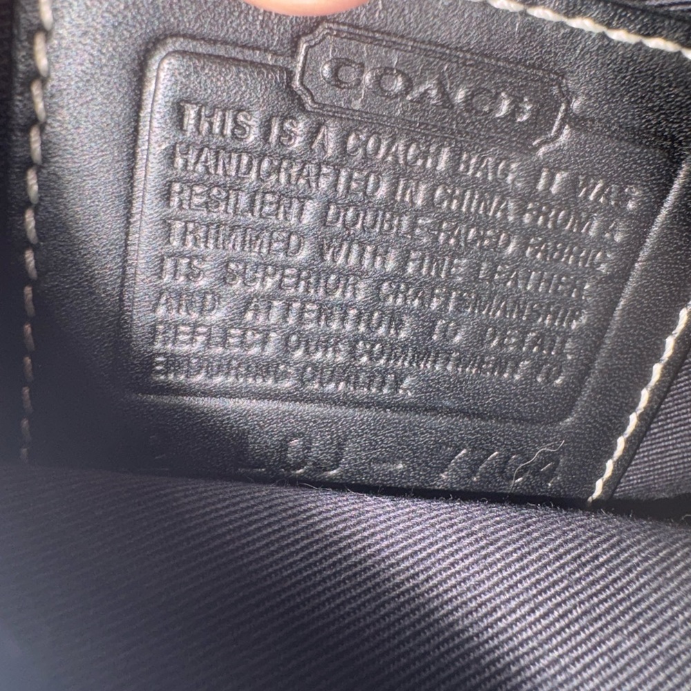 2000 Vintage Y2K coach bag baby blue small bag - Picture 7 of 8